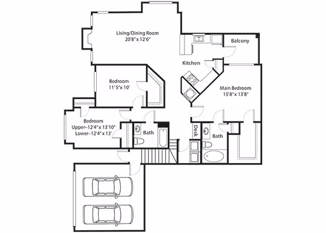 Unit 1712 0412 floor plan